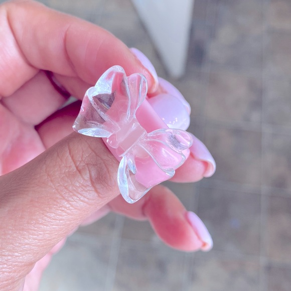 Sparkle Muse Accessories Sparkle Muse Clearly Cute Love Bows Bow